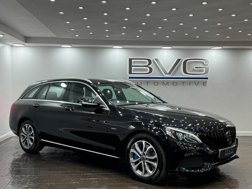 Mercedes-Benz C Class Estate 2.0 C350e 6.4Kwh Sport G-tronic Euro 6 S Black