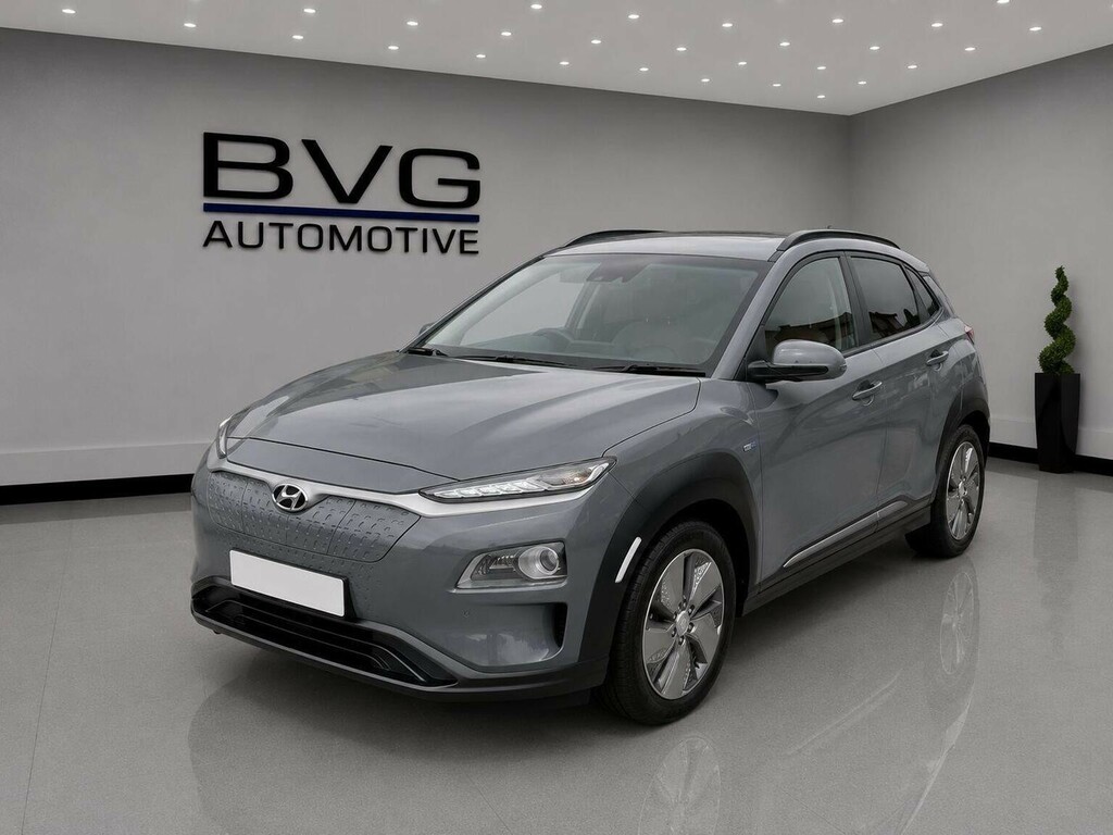 Hyundai Kona Suv 64Kwh Premium Se 7Kw Charger 2020 Grey
