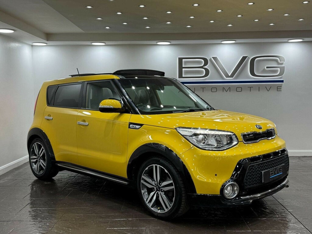 Kia Soul 1.6 Crdi Maxx Dct Euro 6 Yellow