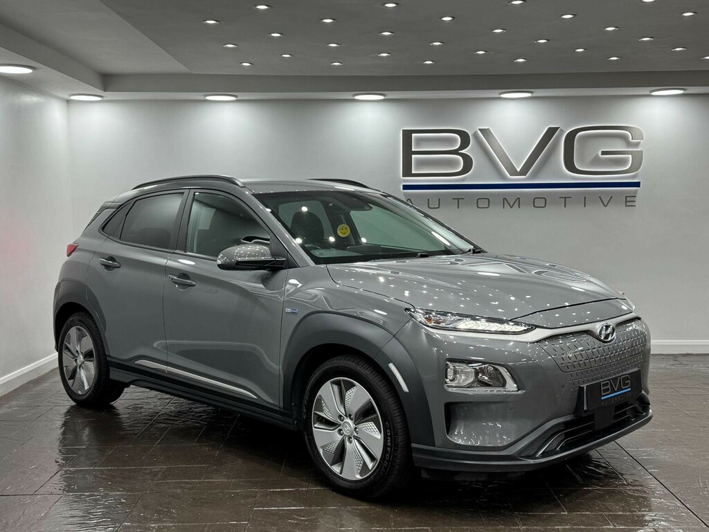 Hyundai Kona Suv 64Kwh Premium 7Kw Charger 202070 Grey