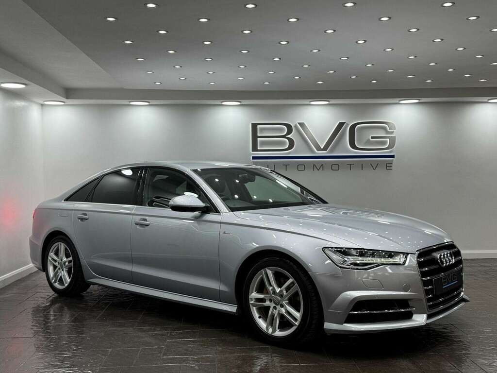 Audi A6 Saloon Saloon 1.8 Tfsi S Line S Tronic Euro 6 Ss Silver