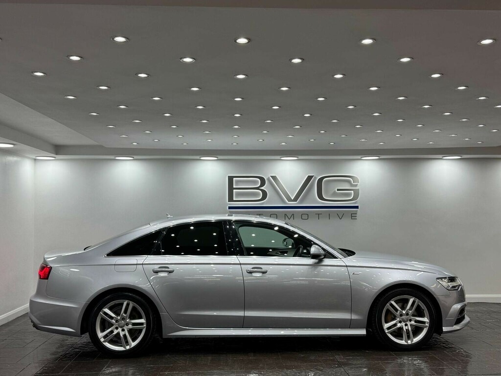 Audi A6 Saloon Saloon 1.8 Tfsi S Line S Tronic Euro 6 Ss Silver #4