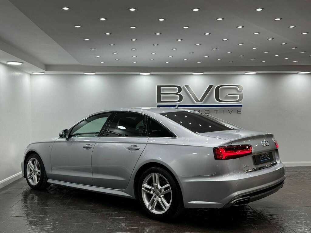Audi A6 Saloon Saloon 1.8 Tfsi S Line S Tronic Euro 6 Ss Silver #6