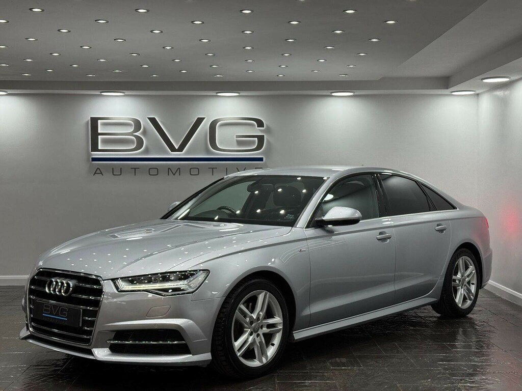 Audi A6 Saloon Saloon 1.8 Tfsi S Line S Tronic Euro 6 Ss Silver #3