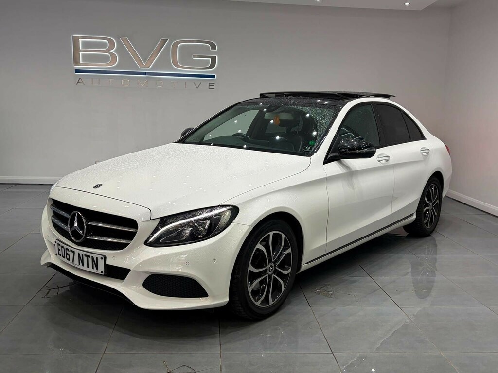Mercedes-Benz C Class 2.1 C220d Sport Premium G-tronic Euro 6 Ss 4 White