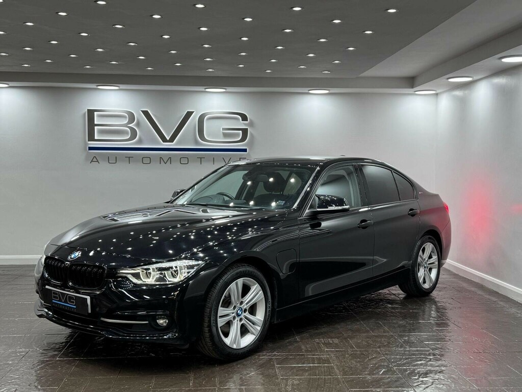 BMW 3 Series Saloon 2.0 330E 7.6Kwh Sport Euro 6 Ss Black #3