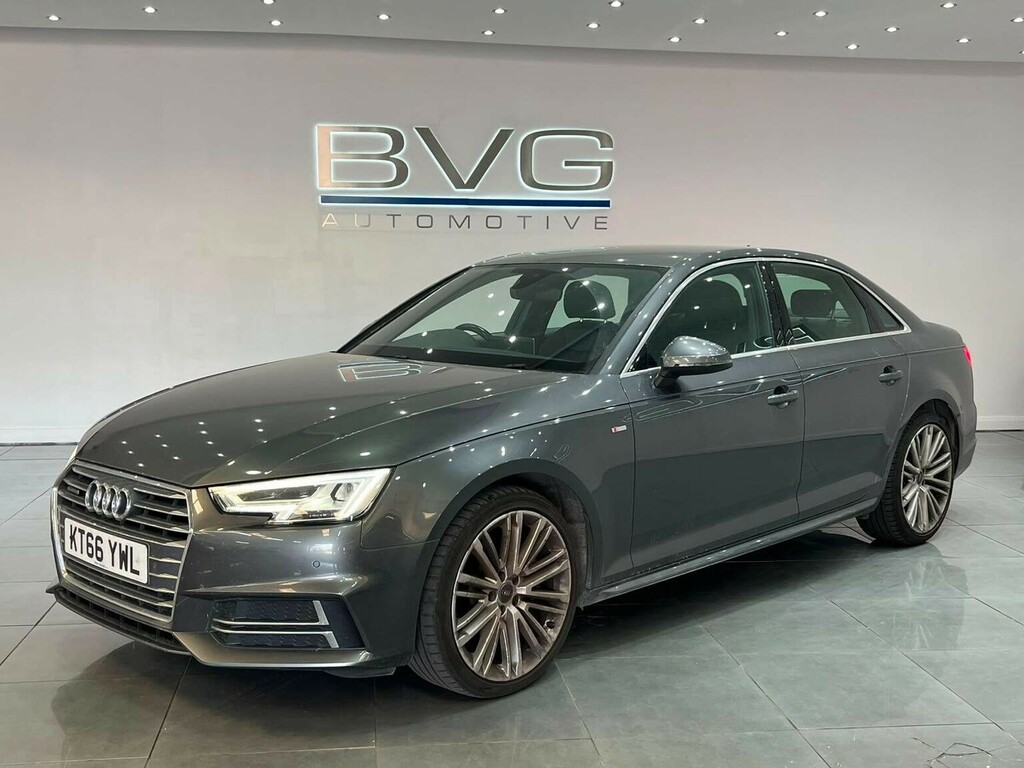 Audi A4 2.0 Tdi S Line S Tronic Quattro Euro 6 Ss Grey