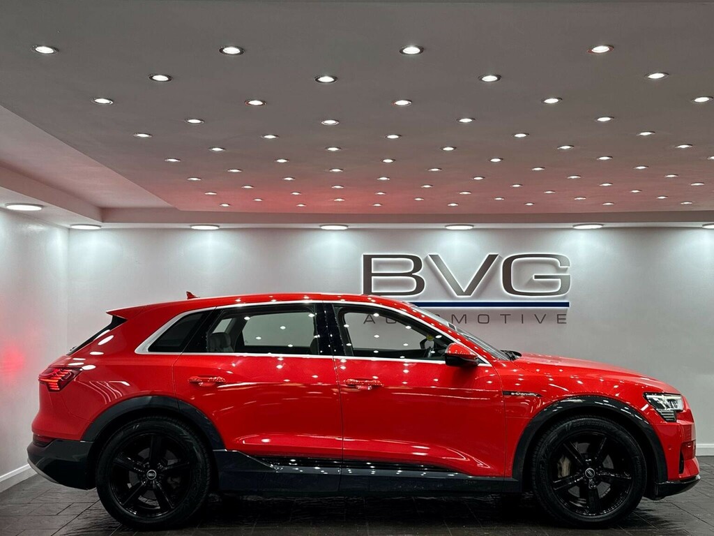 Audi E-tron Suv 55 Quattro 95Kwh 201969 YT69AUL Red #4