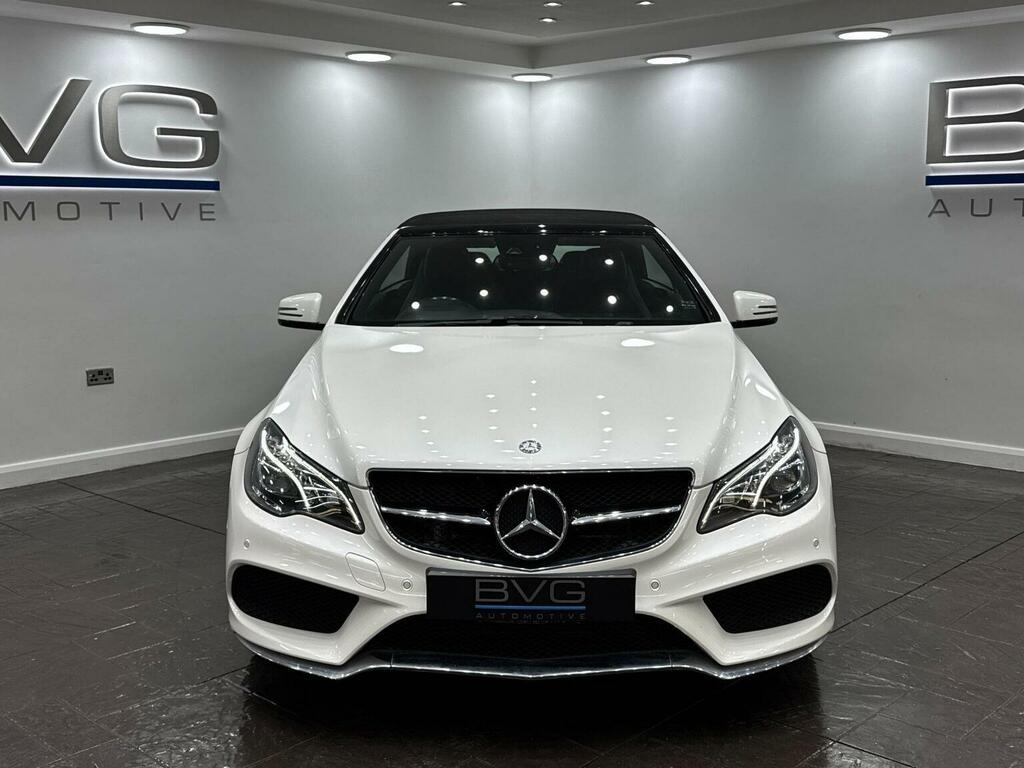Mercedes-Benz E Class Convertible 2.1 E220d Amg Line Edition Cabriolet G White #4