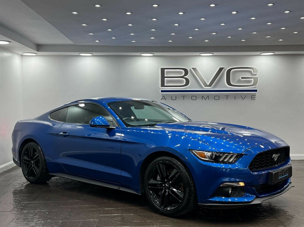 Ford Mustang Coupe 2.3T Ecoboost Fastback Euro 6 201717 Blue
