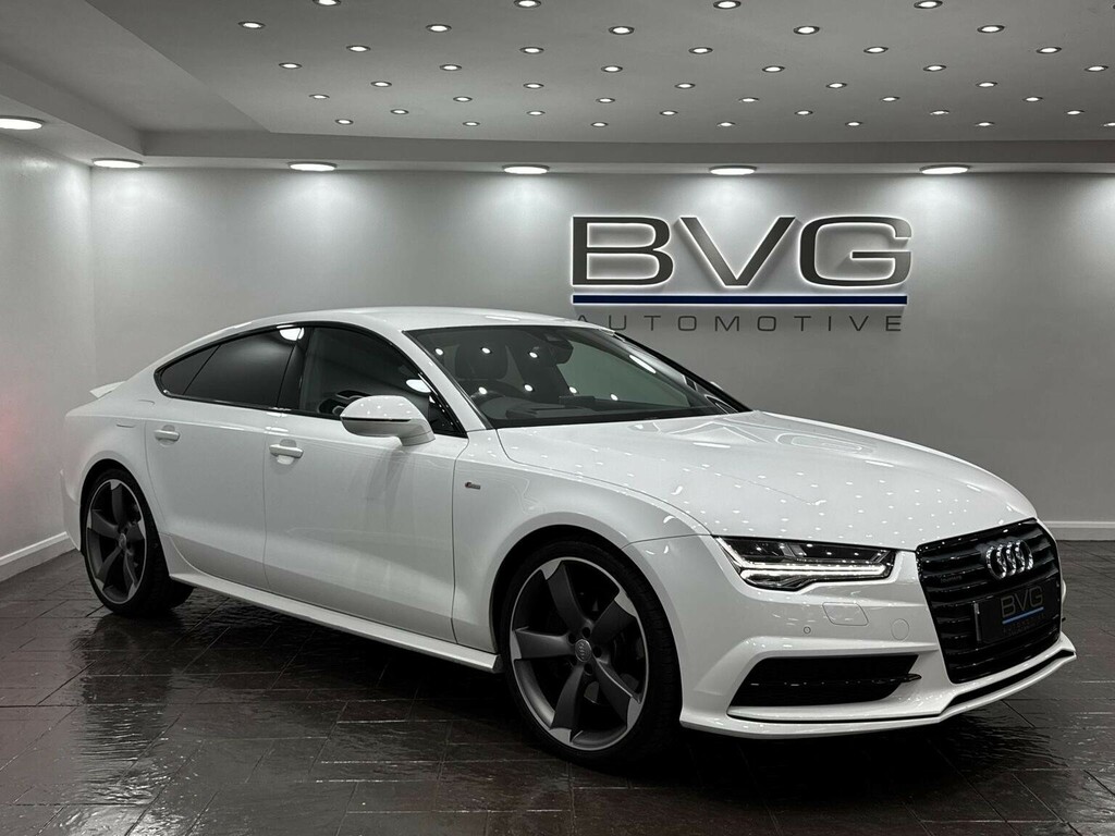 Audi A7 3.0 Bitdi V6 Black Edition Sportback Tiptronic Qua White