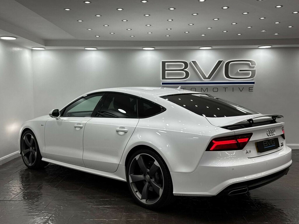 Audi A7 3.0 Bitdi V6 Black Edition Sportback Tiptronic Qua White #6