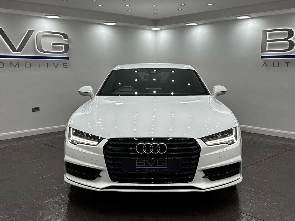 Audi A7 3.0 Bitdi V6 Black Edition Sportback Tiptronic Qua White #2