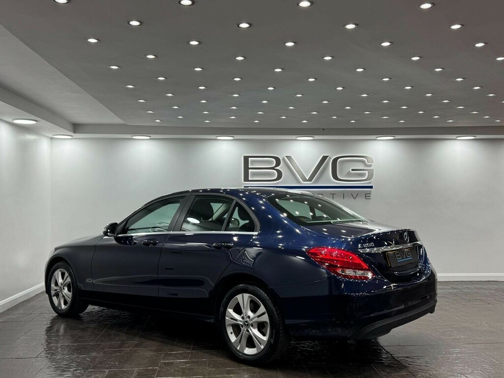 Mercedes-Benz C Class Saloon 2.0 C200 Se Executive Edition G-tronic Eur KV67GNK Blue #5