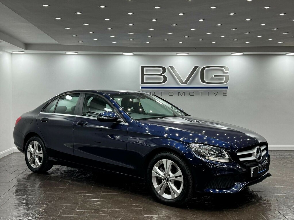 Mercedes-Benz C Class Saloon 2.0 C200 Se Executive Edition G-tronic Eur Blue