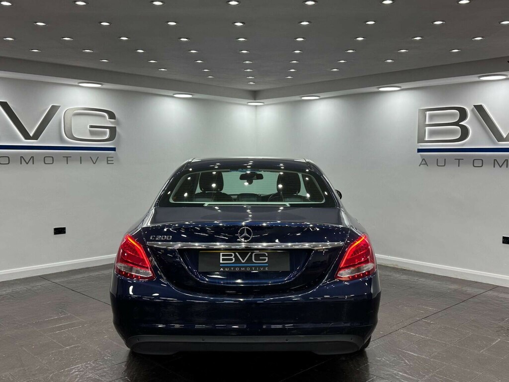 Mercedes-Benz C Class Saloon 2.0 C200 Se Executive Edition G-tronic Eur KV67GNK Blue #6
