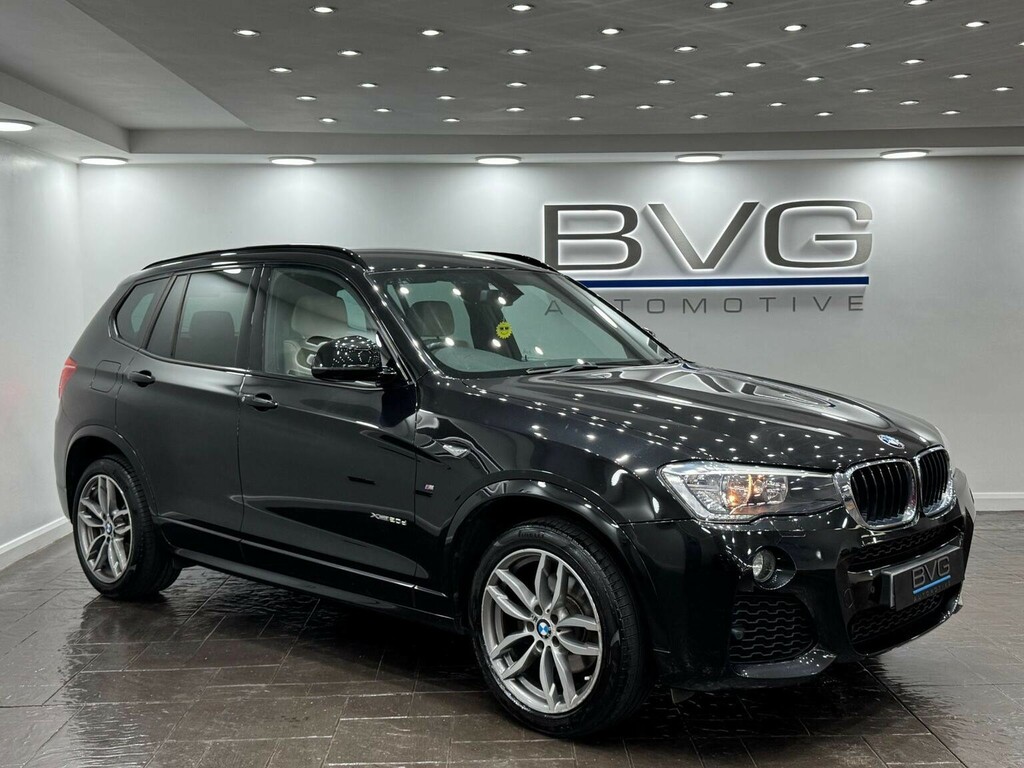 BMW X3 2.0 20D M Sport Xdrive Euro 6 Ss Black