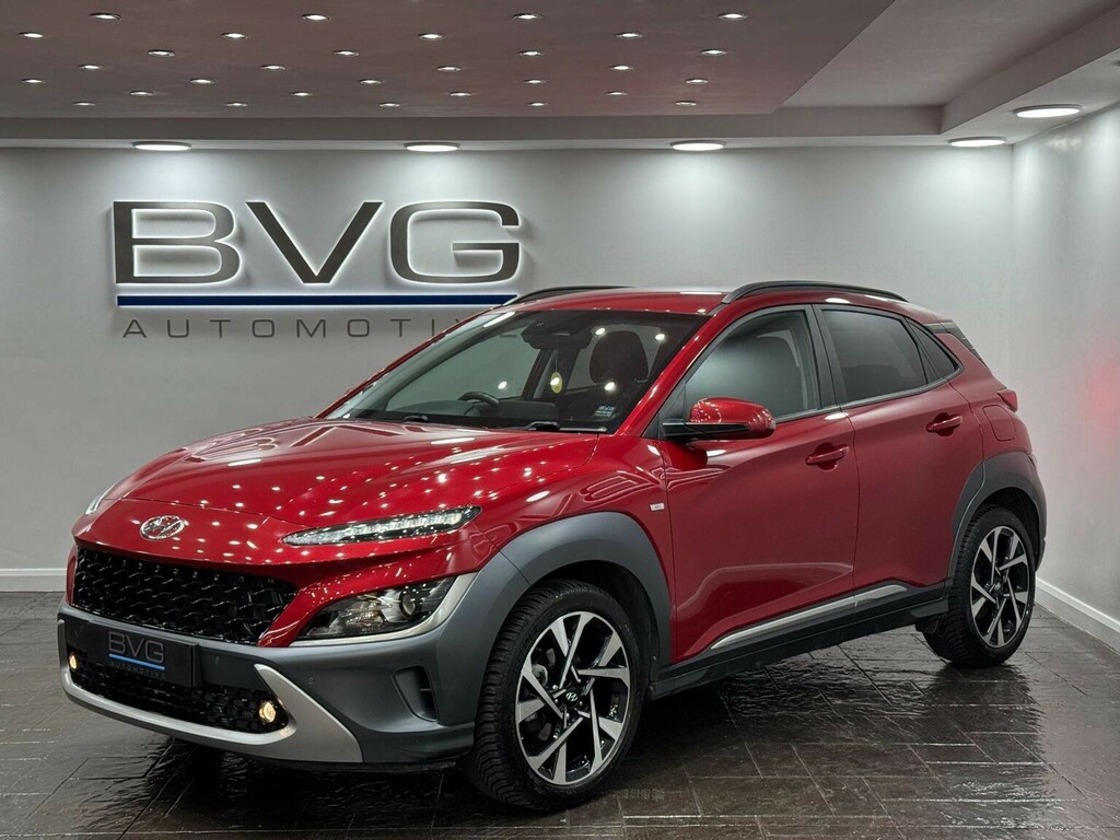 Hyundai Kona 1.0 T-gdi Mhev Premium Euro 6 Ss Red #3
