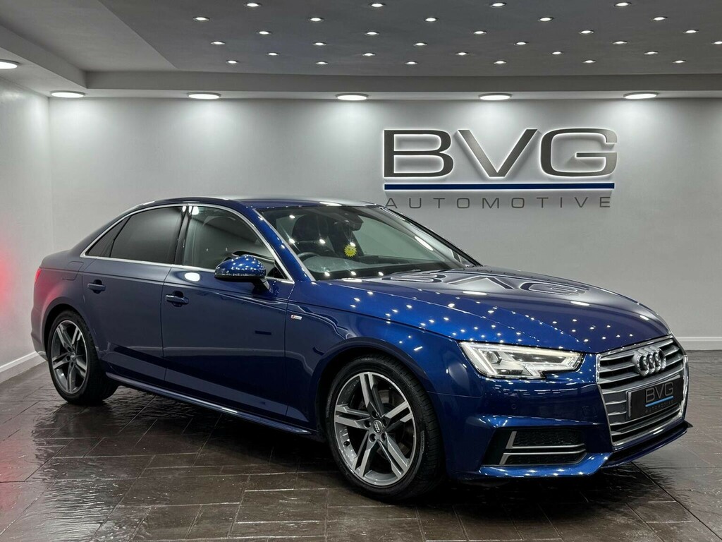 Audi A4 Saloon 1.4 Tfsi S Line S Tronic Euro 6 Ss Blue