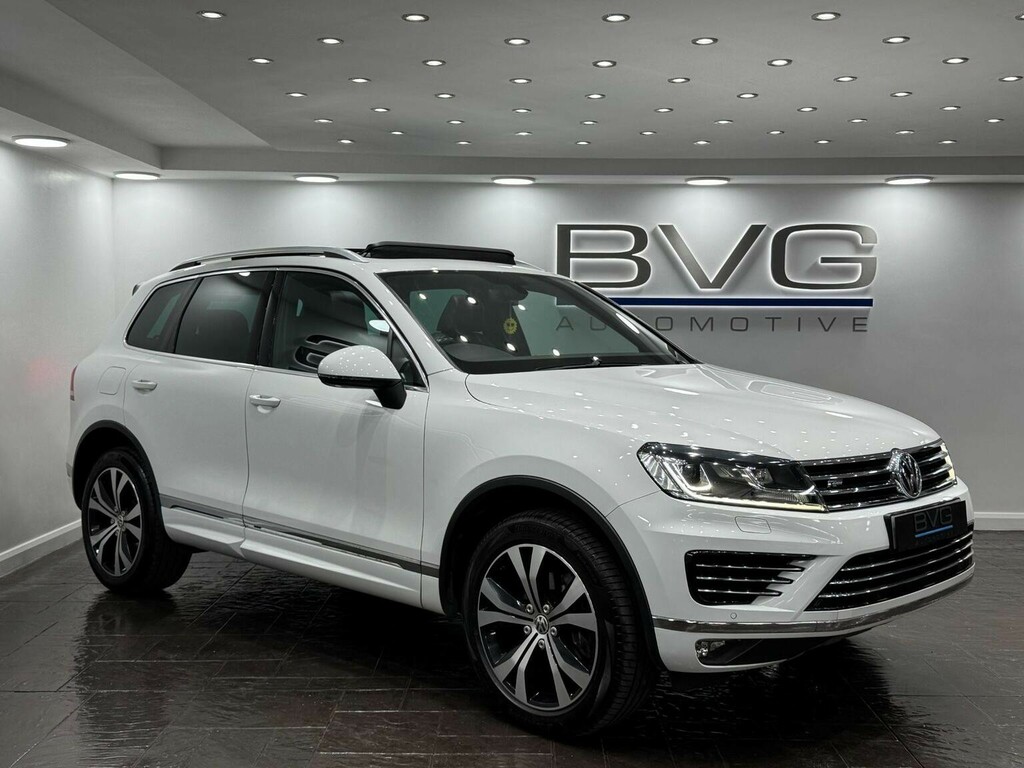 Volkswagen Touareg Suv 3.0 Tdi V6 Bluemotion Tech R-line Tiptronic 4W White