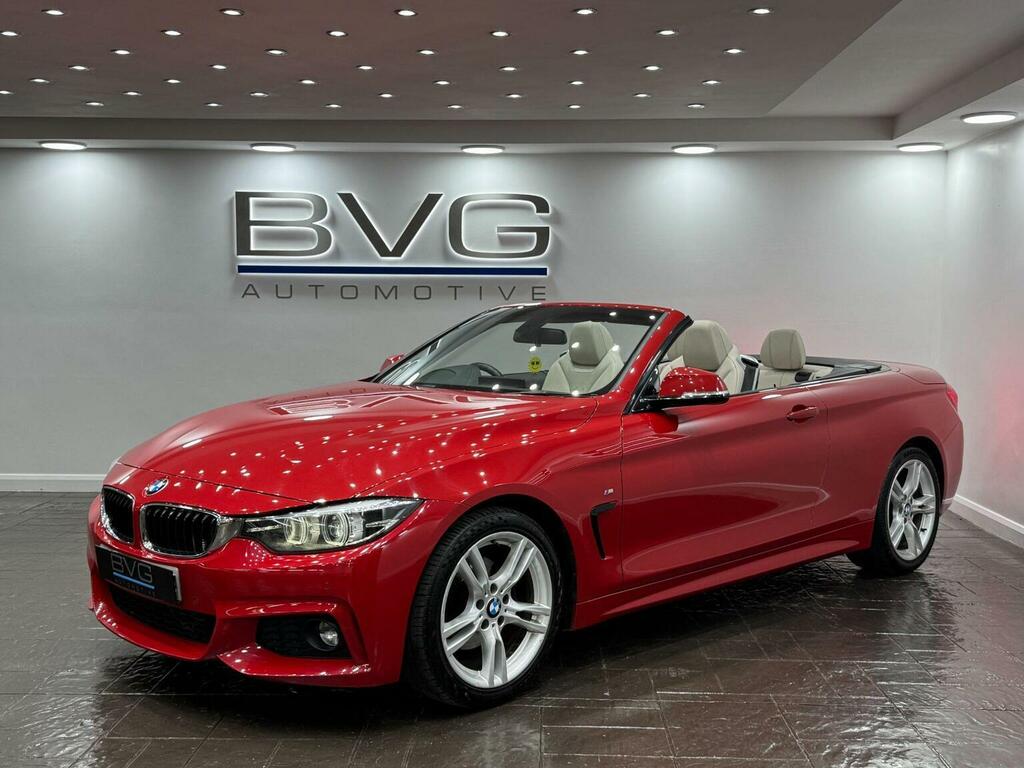BMW 4 Series 2.0 420D M Sport Euro 6 Ss Red #5