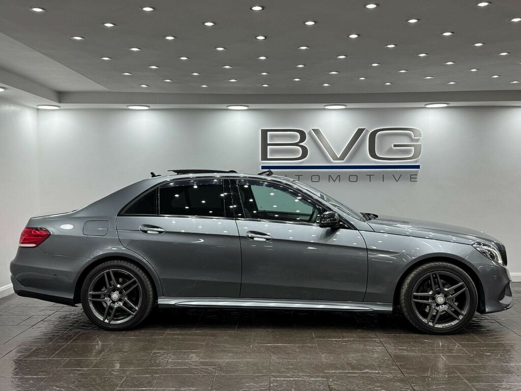 Mercedes-Benz E Class Saloon 2.1 E220 Bluetec Amg Night Edition Premium BG53ABS Grey #4