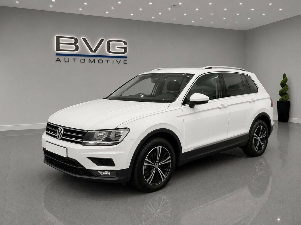 Volkswagen Tiguan 2.0 Tdi Se Navigation Dsg Euro 6 Ss White