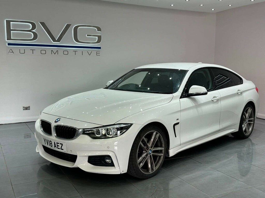 BMW 4 Series Gran Coupe 2.0 420D M Sport Euro 6 Ss White