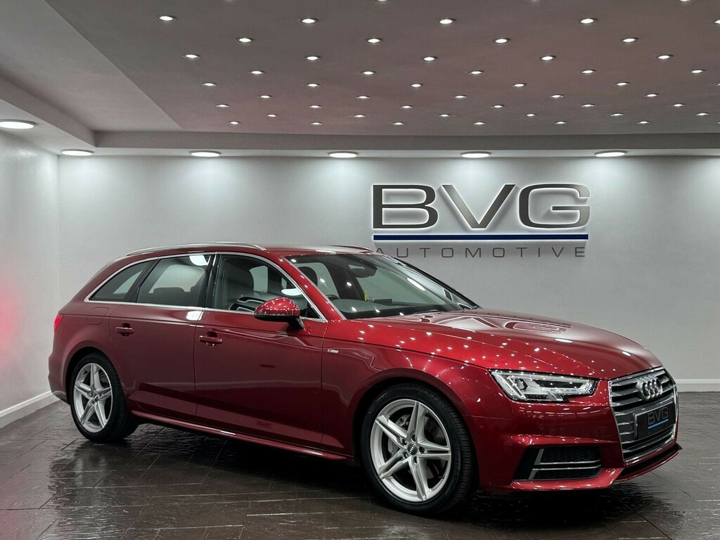 Audi A4 Avant 2.0 Tdi Ultra S Line S Tronic Euro 6 Ss Red