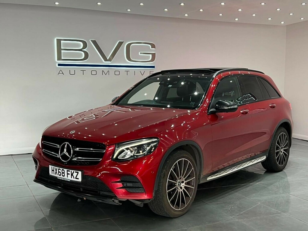 Mercedes-Benz GLC Class Suv 2.0 Glc250 Amg Line Premium G-tronic 4Matic HX68FKZ Red