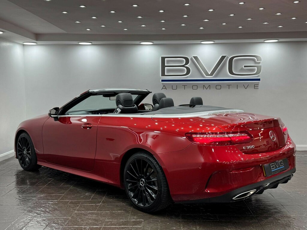 Mercedes-Benz E Class Convertible 2.0 E300 Amg Line Cabriolet G-tronic Red #6