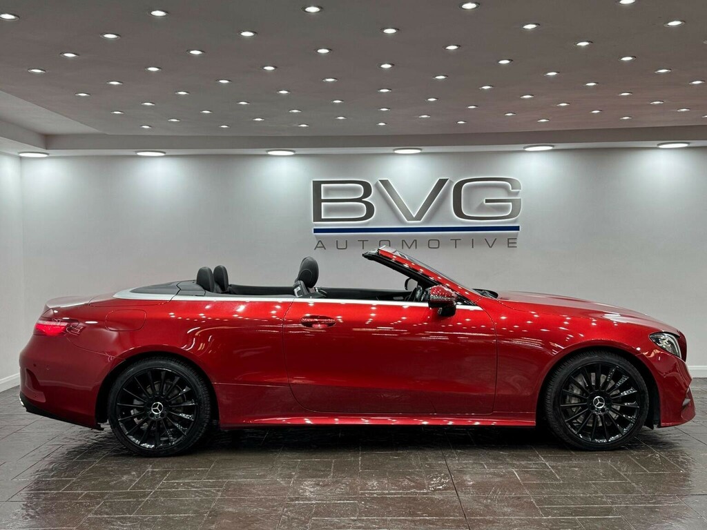 Mercedes-Benz E Class Convertible 2.0 E300 Amg Line Cabriolet G-tronic Red #2