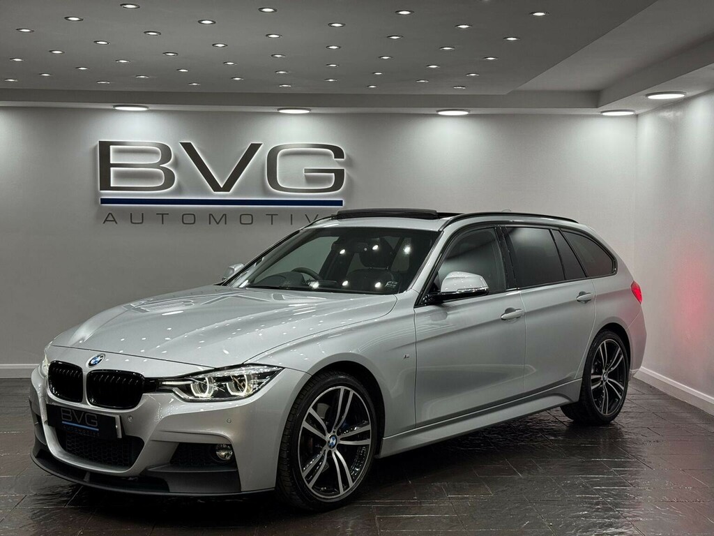 BMW 3 Series 2.0 320I M Sport Touring Xdrive Euro 6 Ss Silver #3