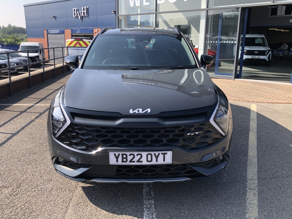 Kia Sportage Hybrid Estate 1.6 Gt-line Isg Mhev TB14JEN Grey #2