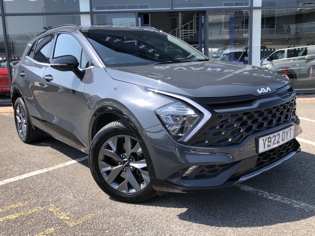 Kia Sportage Hybrid Estate 1.6 Gt-line Isg Mhev TB14JEN Grey