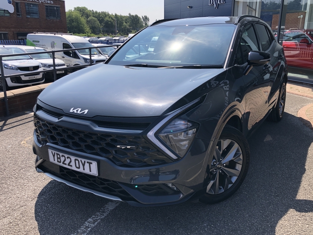 Kia Sportage Hybrid Estate 1.6 Gt-line Isg Mhev TB14JEN Grey #3