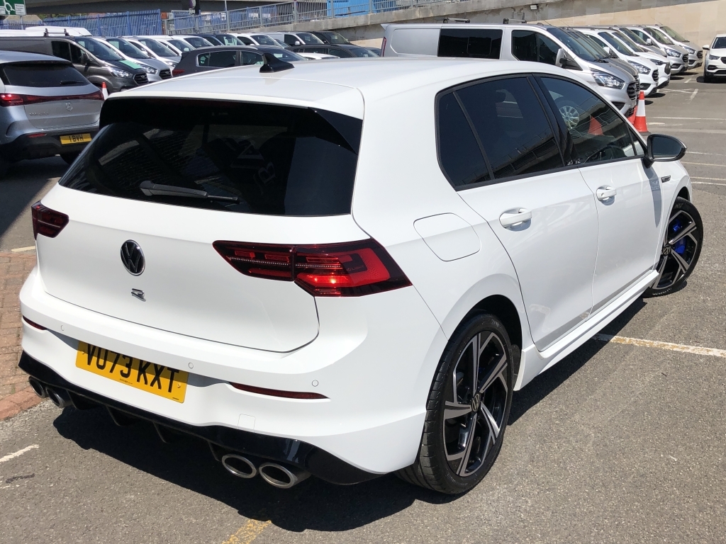 Volkswagen Golf 2.0 R Tsi 4Motion Dsg White #6