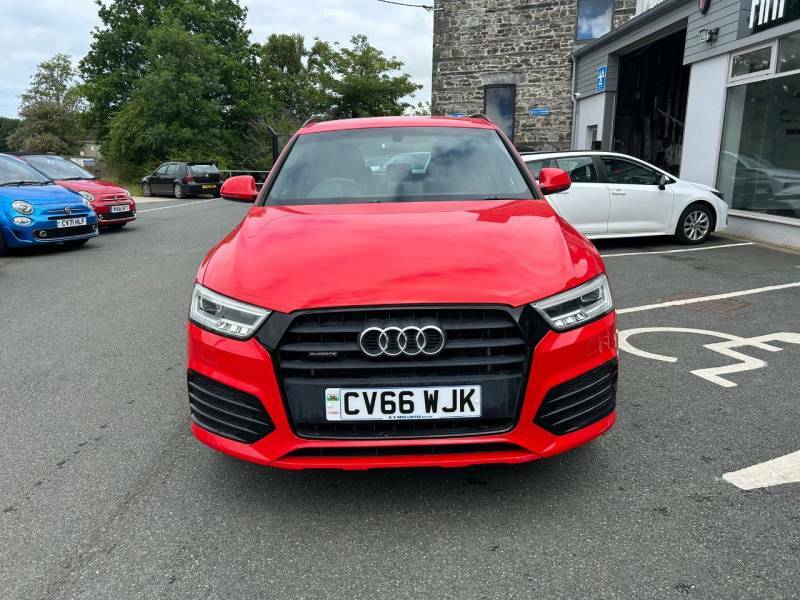 Audi Q3 2.0 Tdi Quattro S Line Navigation - 2016 66 CV66WJK Red #3