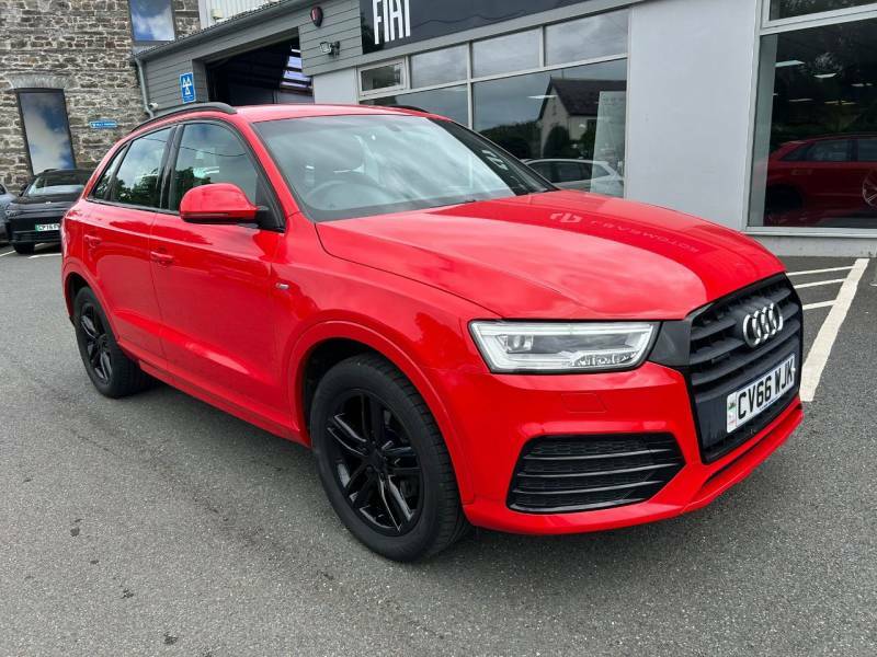 Audi Q3 2.0 Tdi Quattro S Line Navigation - 2016 66 Red