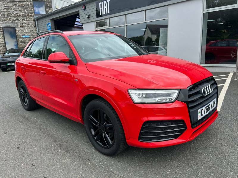 Audi Q3 2.0 Tdi Quattro S Line Navigation - 2016 66 CV66WJK Red #2