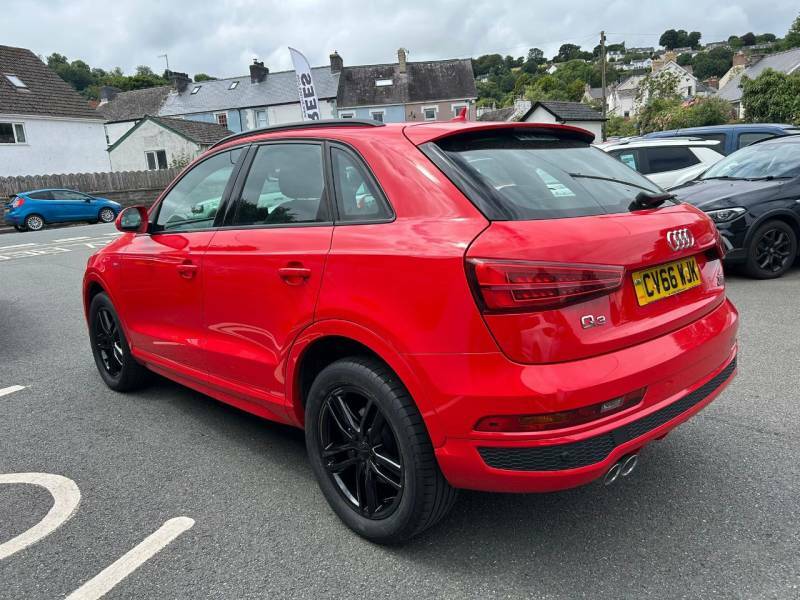 Audi Q3 2.0 Tdi Quattro S Line Navigation - 2016 66 CV66WJK Red #6