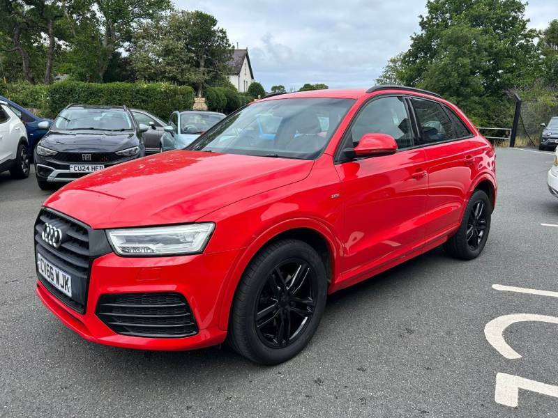 Audi Q3 2.0 Tdi Quattro S Line Navigation - 2016 66 CV66WJK Red #4