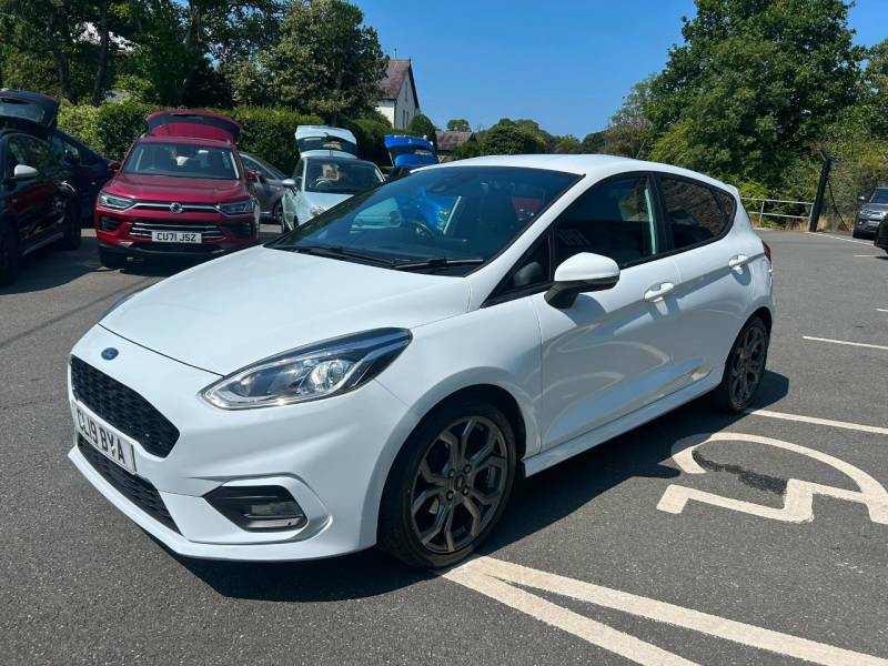 Ford Fiesta 1.0 Ecoboost St-line X - 2019 19 CL19BYA White #3