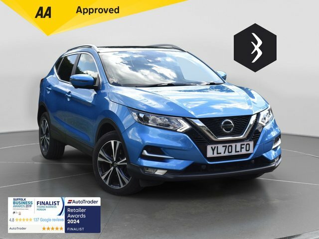 Nissan Qashqai 1.3 Dig-t N-connecta Suv Euro 6 Blue