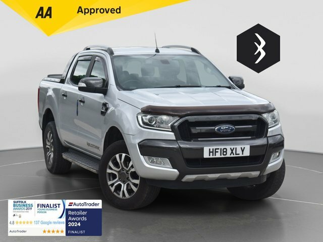 Ford Ranger 3.2 Tdci Wildtrak Pickup Double Cab Aut Silver