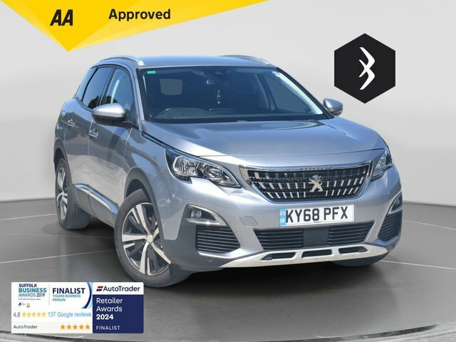 Peugeot 3008 1.2 Puretech Allure Suv Euro 6 Grey