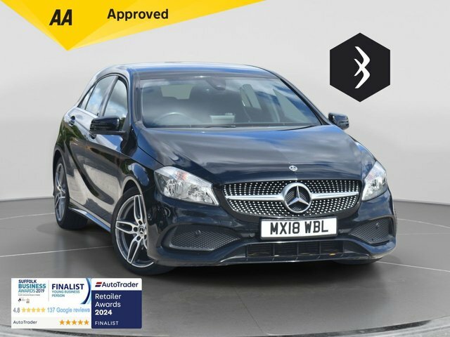 Mercedes-Benz A Class 1.6 A180 Amg Line Hatchback Euro Black