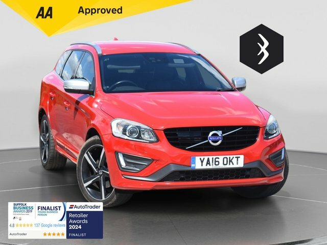 Volvo XC60 2.4 D5 R-design Lux Nav Suv Awd Eu Red