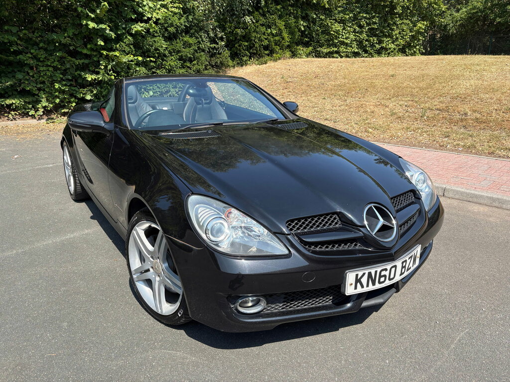 Mercedes-Benz SLK 1.8 Slk200k Convertible Tiptronic Euro Black #2