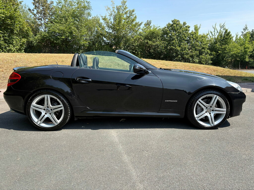 Mercedes-Benz SLK 1.8 Slk200k Convertible Tiptronic Euro Black #3